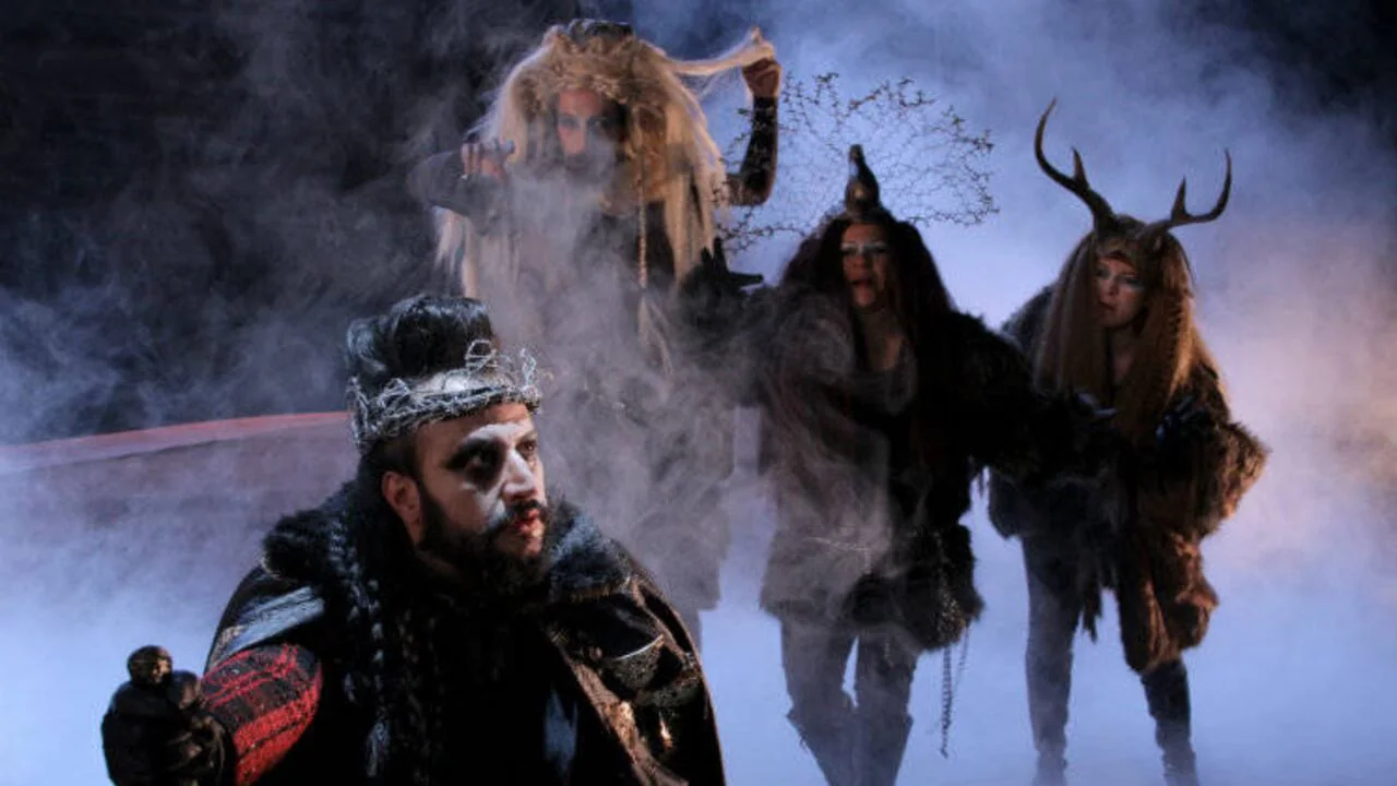 Escena de Macbeth